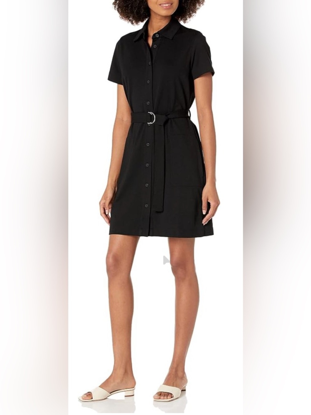 Club Monaco Black Ponte Knit Dress